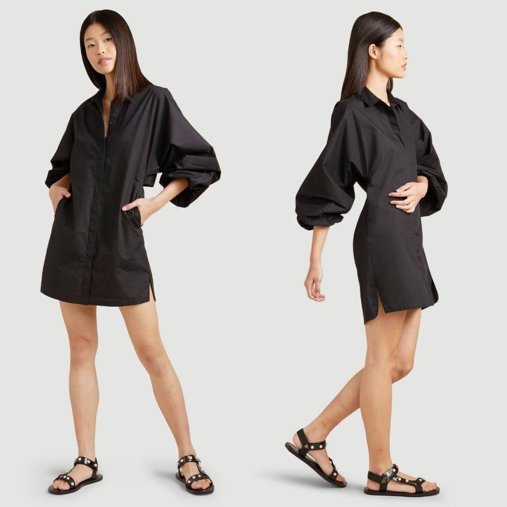 Modern Citizen, Clara Open-Back Button Down Dress… - image 2